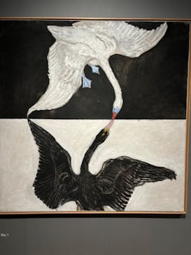 ヒルマ・アフ・クリント展（東京国立近代美術館）に投稿された画像（2025/4/24）