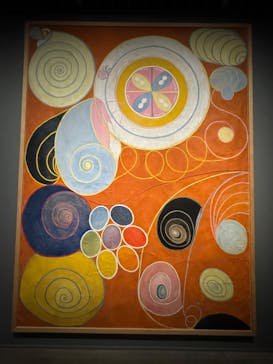 ヒルマ・アフ・クリント展（東京国立近代美術館）に投稿された画像（2025/4/25）