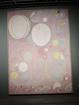 ヒルマ・アフ・クリント展（東京国立近代美術館）に投稿された画像（2025/4/26）