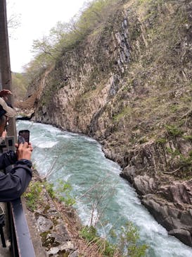 清津峡渓谷トンネルに投稿された画像（2025/4/28）