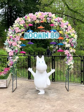 ムーミンバレーパークに投稿された画像（2025/4/28）