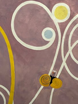 ヒルマ・アフ・クリント展（東京国立近代美術館）に投稿された画像（2025/4/30）