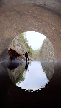 清津峡渓谷トンネルに投稿された画像（2025/5/2）