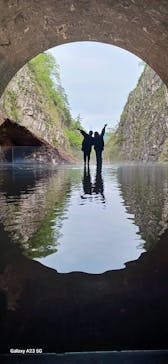 清津峡渓谷トンネルに投稿された画像（2025/5/3）