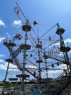 屋外アスレチック「HUGTRATOPS（ハグトラトプス）」に投稿された画像（2025/5/3）