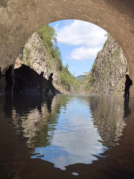 清津峡渓谷トンネルに投稿された画像（2025/5/3）