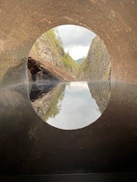 清津峡渓谷トンネルに投稿された画像（2025/5/3）