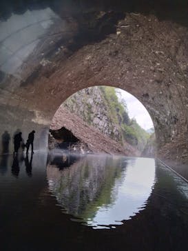 清津峡渓谷トンネルに投稿された画像（2025/5/4）