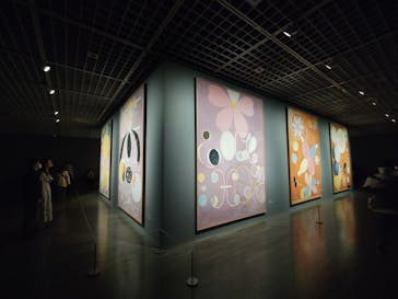 ヒルマ・アフ・クリント展（東京国立近代美術館）に投稿された画像（2025/5/4）