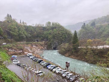 清津峡渓谷トンネルに投稿された画像（2025/5/4）
