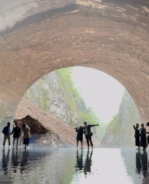 清津峡渓谷トンネルに投稿された画像（2025/5/5）