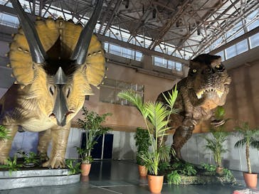「三重 大恐竜博 ～動く！吠える！暴れる！大迫力の巨大恐竜がやってくる～」に投稿された画像（2025/5/6）