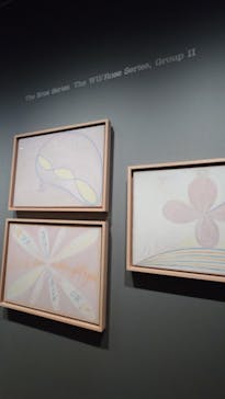 ヒルマ・アフ・クリント展（東京国立近代美術館）に投稿された画像（2025/5/6）