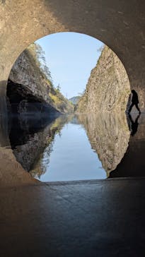 清津峡渓谷トンネルに投稿された画像（2025/5/12）