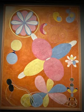 ヒルマ・アフ・クリント展（東京国立近代美術館）に投稿された画像（2025/5/19）