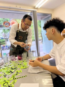 サンドブラスト本部教室 砂で削るガラス工芸教室に投稿された画像（2025/5/27）