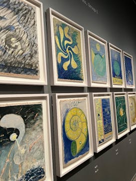 ヒルマ・アフ・クリント展（東京国立近代美術館）に投稿された画像（2025/5/31）