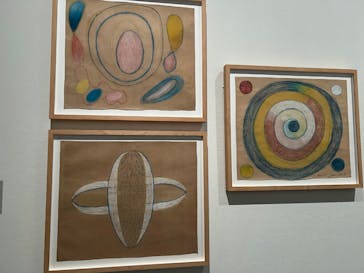 ヒルマ・アフ・クリント展（東京国立近代美術館）に投稿された画像（2025/5/31）