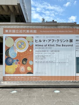 ヒルマ・アフ・クリント展（東京国立近代美術館）に投稿された画像（2025/6/1）
