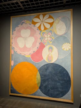 ヒルマ・アフ・クリント展（東京国立近代美術館）に投稿された画像（2025/6/4）