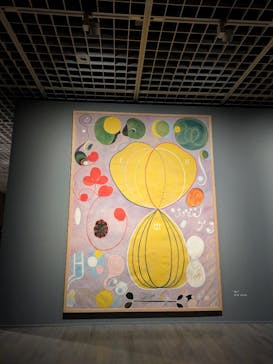 ヒルマ・アフ・クリント展（東京国立近代美術館）に投稿された画像（2025/6/4）