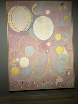 ヒルマ・アフ・クリント展（東京国立近代美術館）に投稿された画像（2025/6/6）
