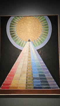 ヒルマ・アフ・クリント展（東京国立近代美術館）に投稿された画像（2025/6/7）