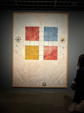 ヒルマ・アフ・クリント展（東京国立近代美術館）に投稿された画像（2025/6/8）