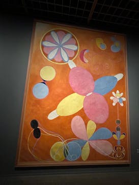 ヒルマ・アフ・クリント展（東京国立近代美術館）に投稿された画像（2025/6/10）