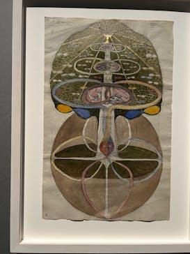 ヒルマ・アフ・クリント展（東京国立近代美術館）に投稿された画像（2025/6/10）