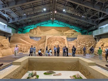 鳥取砂丘砂の美術館に投稿された画像（2025/6/10）