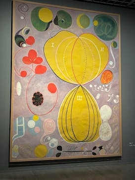 ヒルマ・アフ・クリント展（東京国立近代美術館）に投稿された画像（2025/6/14）