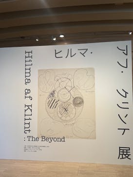ヒルマ・アフ・クリント展（東京国立近代美術館）に投稿された画像（2025/6/15）