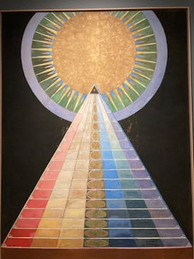 ヒルマ・アフ・クリント展（東京国立近代美術館）に投稿された画像（2025/6/15）