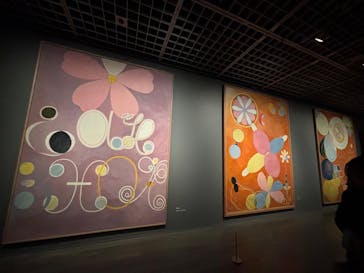 ヒルマ・アフ・クリント展（東京国立近代美術館）に投稿された画像（2025/6/15）