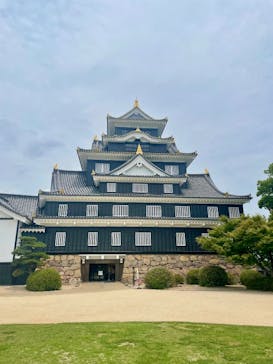 岡山城天守に投稿された画像（2025/6/21）