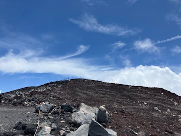 富士山吉田ルート（山梨県）に投稿された画像（2025/7/6）