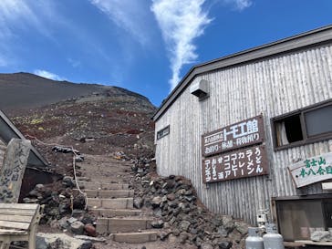 富士山吉田ルート（山梨県）に投稿された画像（2025/7/6）