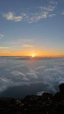 富士山吉田ルート（山梨県）に投稿された画像（2025/7/7）