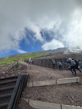 富士山吉田ルート（山梨県）に投稿された画像（2025/7/7）