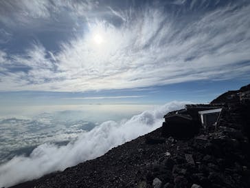 富士山吉田ルート（山梨県）に投稿された画像（2025/7/7）
