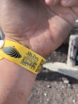 富士山吉田ルート（山梨県）に投稿された画像（2025/7/7）