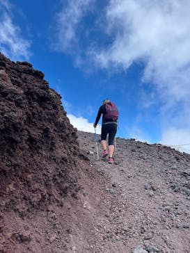 富士山吉田ルート（山梨県）に投稿された画像（2025/7/8）