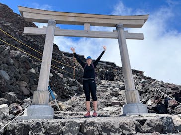富士山吉田ルート（山梨県）に投稿された画像（2025/7/8）
