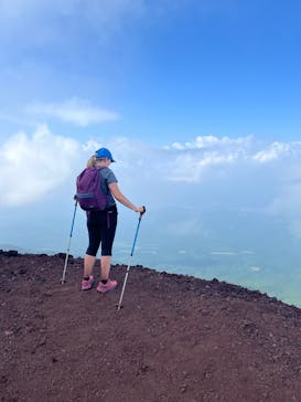 富士山吉田ルート（山梨県）に投稿された画像（2025/7/8）