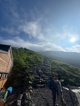 富士山吉田ルート（山梨県）に投稿された画像（2025/7/9）