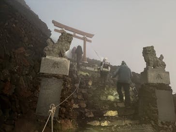 富士山吉田ルート（山梨県）に投稿された画像（2025/7/9）