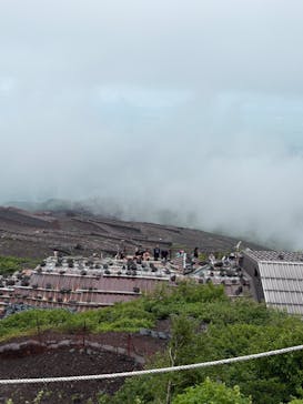 富士山吉田ルート（山梨県）に投稿された画像（2025/7/9）