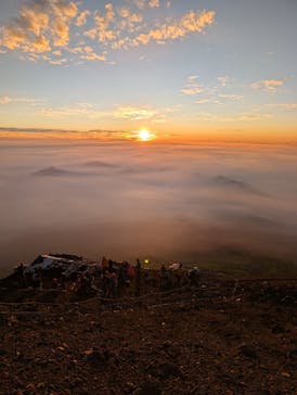 富士山吉田ルート（山梨県）に投稿された画像（2025/7/10）