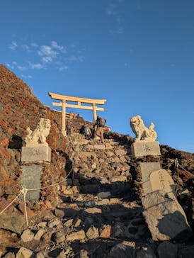 富士山吉田ルート（山梨県）に投稿された画像（2025/7/10）